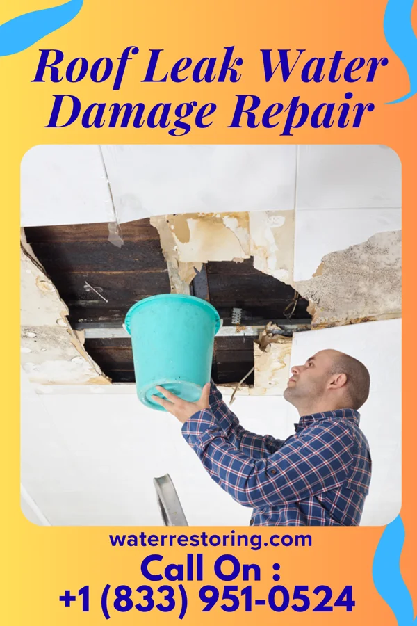 Roof Leak Water Damage Repair in McSwain, CA